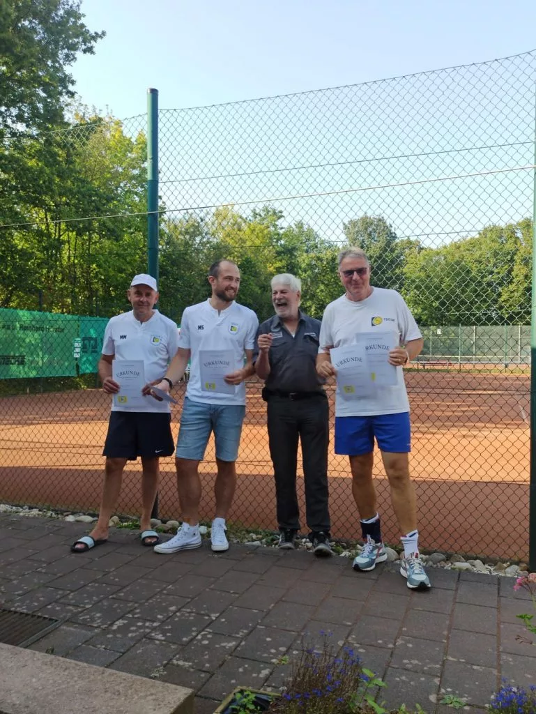 Siegerehrung der Vereins-Clubmeisterschaften 2025 beim TSC Oberbecksen-Bad Oeynhausen e.V.