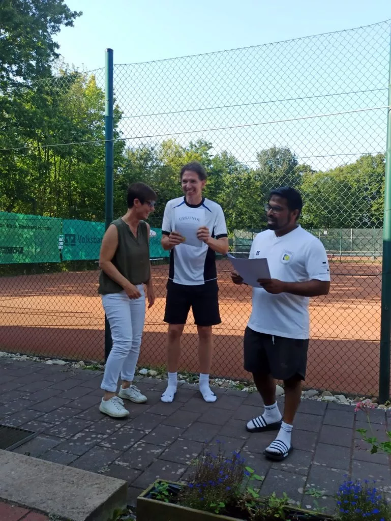Siegerehrung der Vereins-Clubmeisterschaften 2025 beim TSC Oberbecksen-Bad Oeynhausen e.V.
